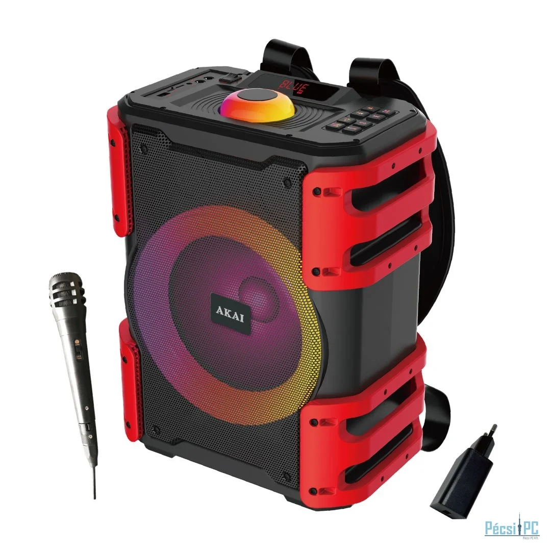 Akai 2.0 Portable Bluetooth Speaker 30W Black