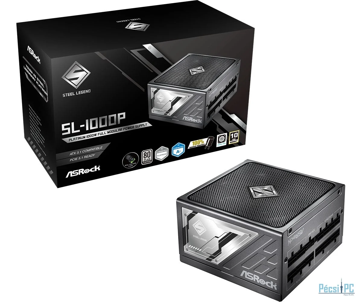 ASRock 1000W 80+ Platinum Steel Legend SL-1000P