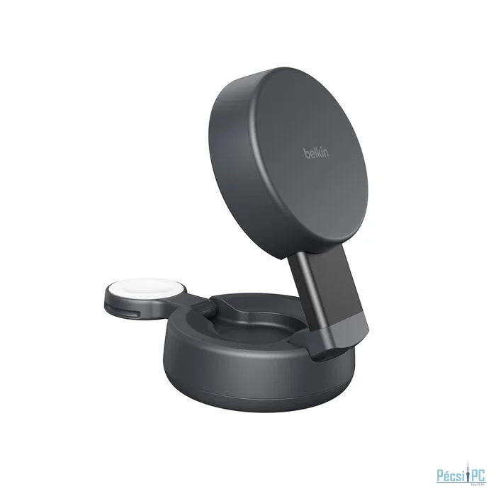 Belkin UltraCharge Pro 25W Qi2 magnetic 2-in-1 Charger Black