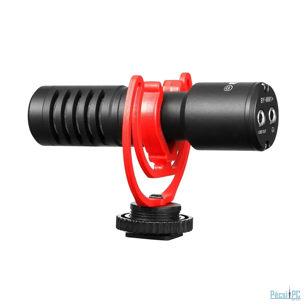 BOYA BY-MM1+ Microphone Black/Red
