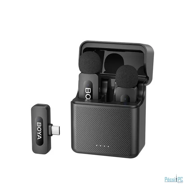 BOYA BY-V30 Combo Wireless Microphone Black
