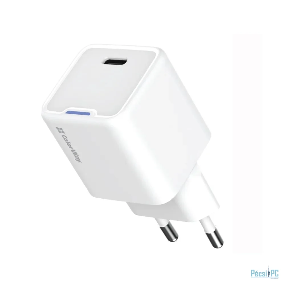ColorWay CW-CHS059PD-WT AC Charger GaN Mini 20W White