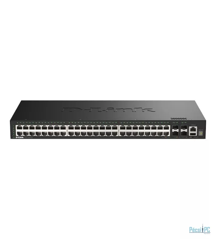 D-Link DGS-1530-52/E 48-Port Gigabit Stackable Smart Managed Switch