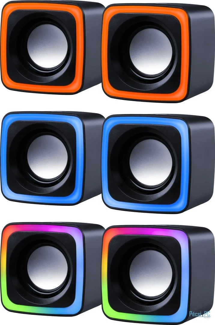 Defender Solar 7 USB RGB Speaker Black