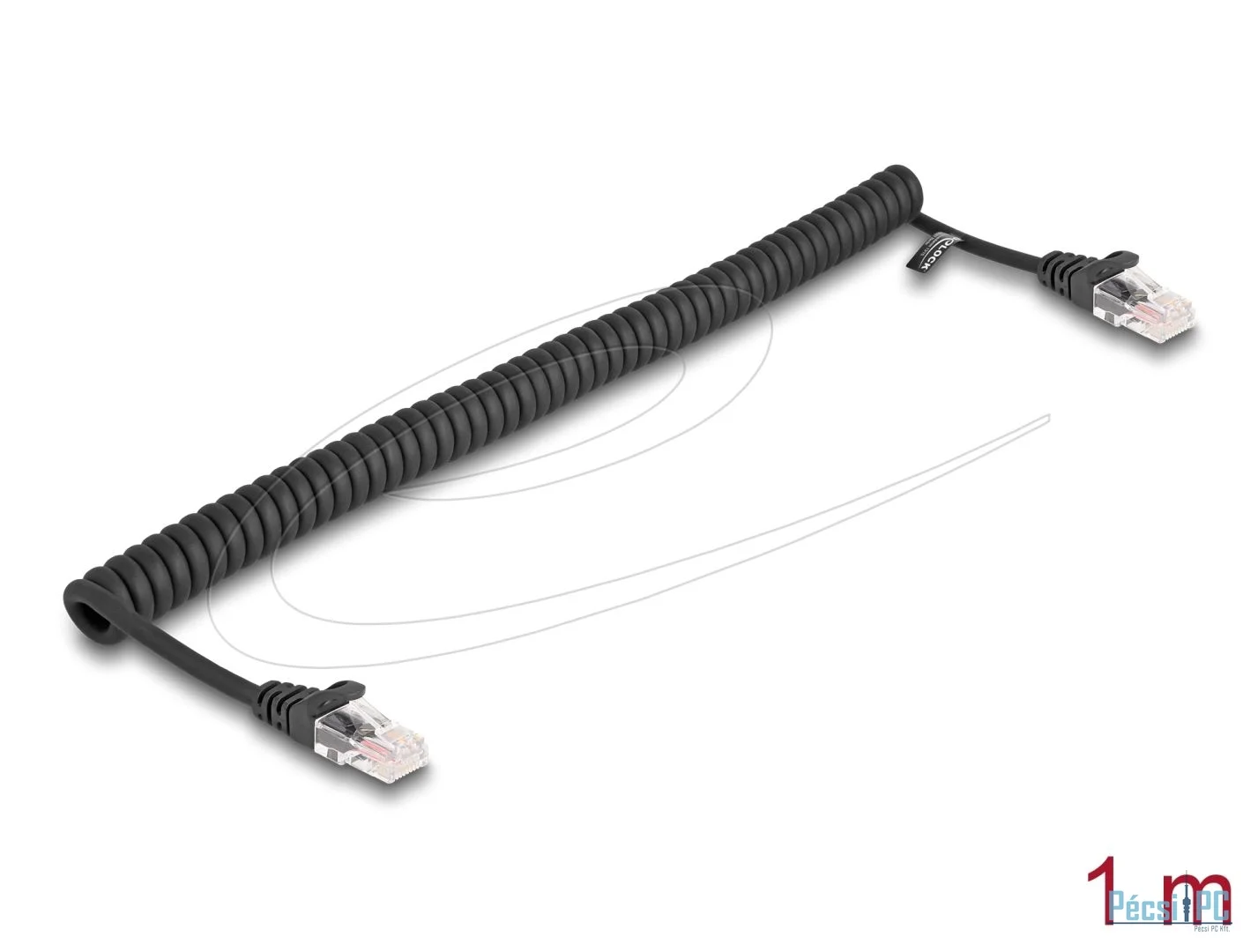 DeLock CAT5e U-UTP Patch Cable 1m Black
