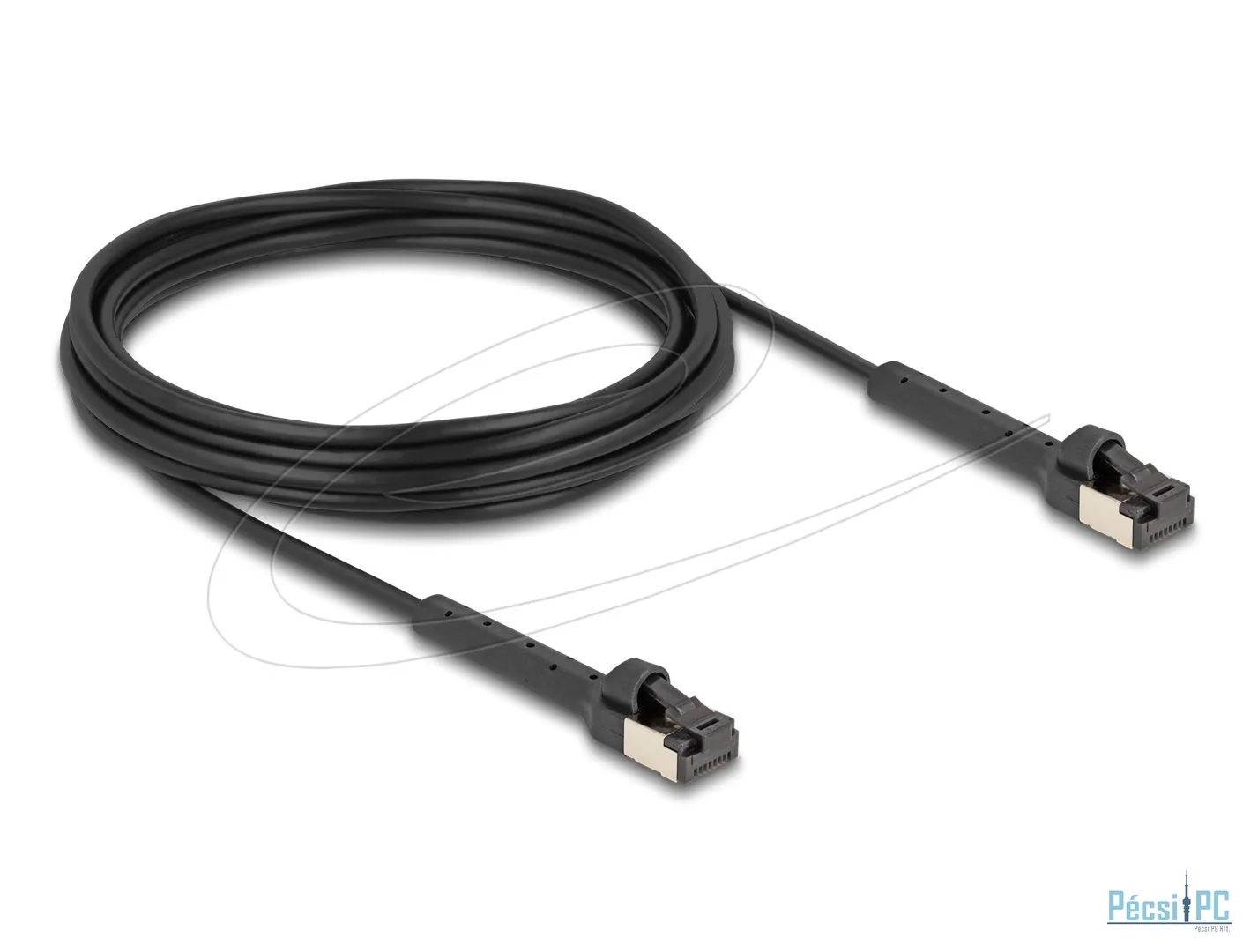 DeLock CAT6A U-FTP Patch Cable 5m Black