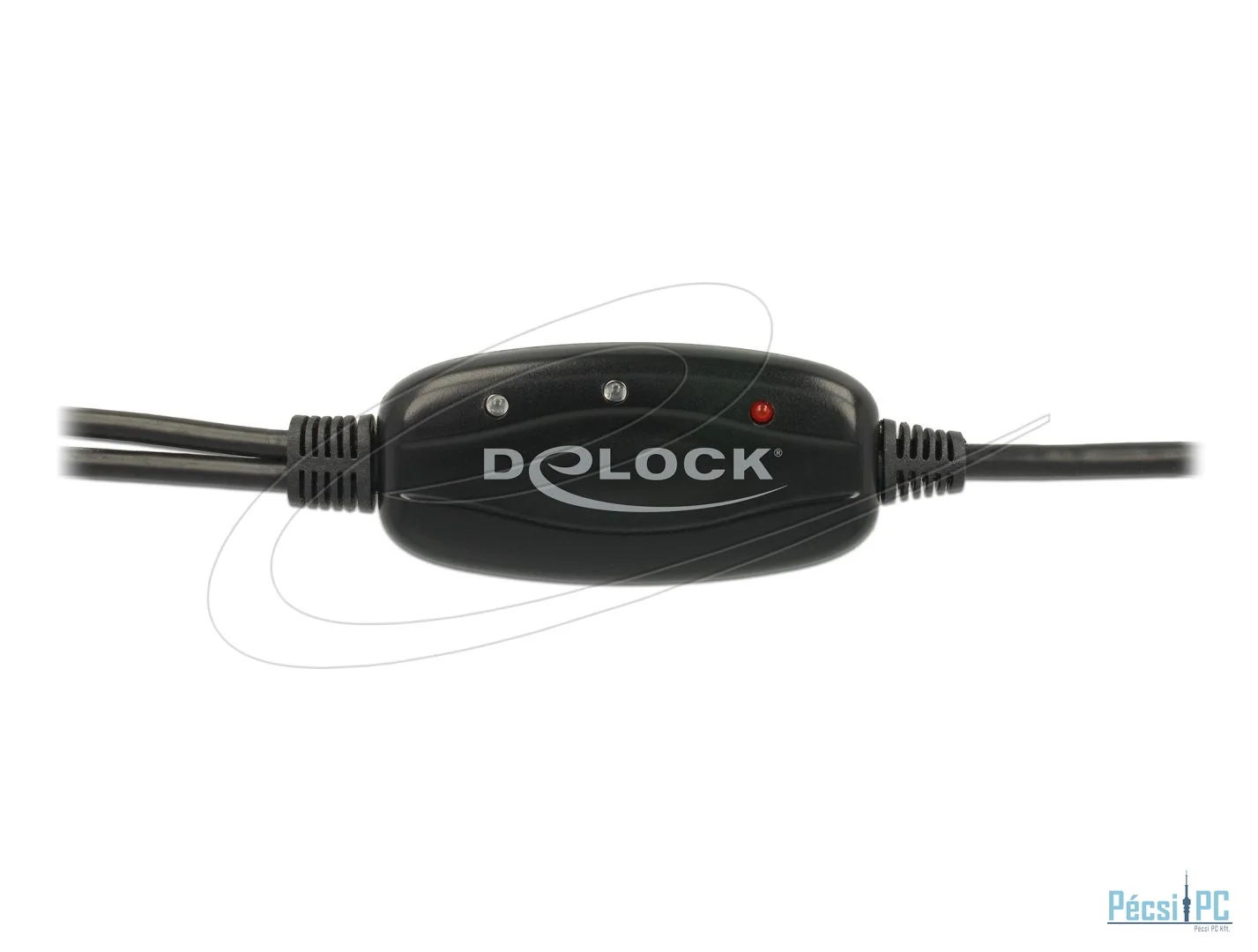 DeLock USB 2.0-A to 2x RS-232 DB9 Cable 1,5m Black