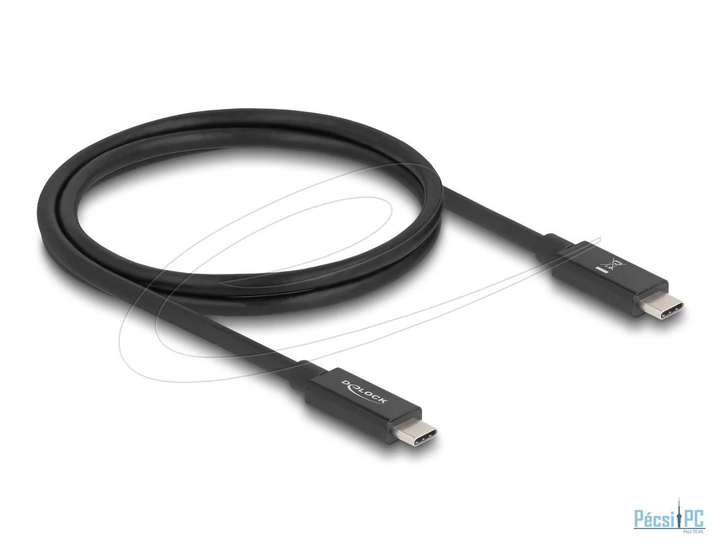 DeLock USB Type-C  to USB Type-C Cable 1m Black