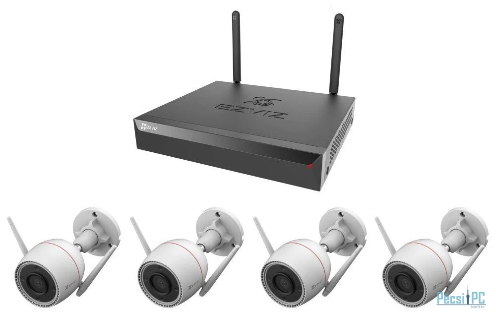 Ezviz H3c 2K⁺ Camera + X5S NVR Kit Smart Wi-Fi Camera Security System