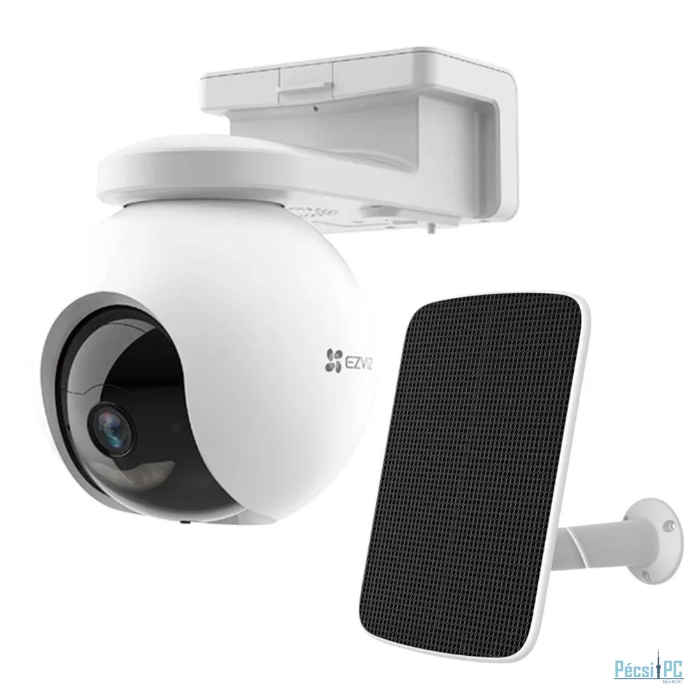 Ezviz HB8 Pro 4K IP Camera + 5W Solar Panel Smart Home Battery Camera Kit