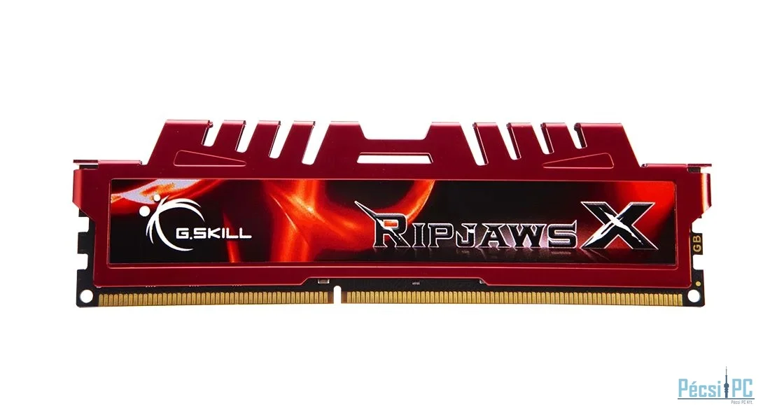 G.SKILL 16GB DDR3 1600MHz Kit(4x4GB) RipjawsX Red