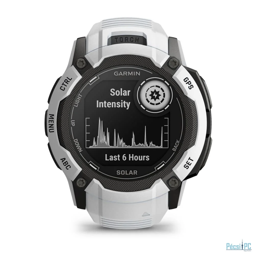 Garmin Instinct 2X Solar Whitestone