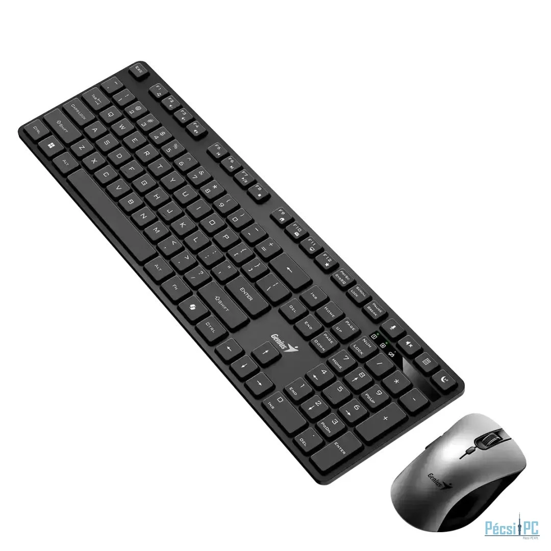 Genius KM-8216S Wireless Keyboard Combo Black HU