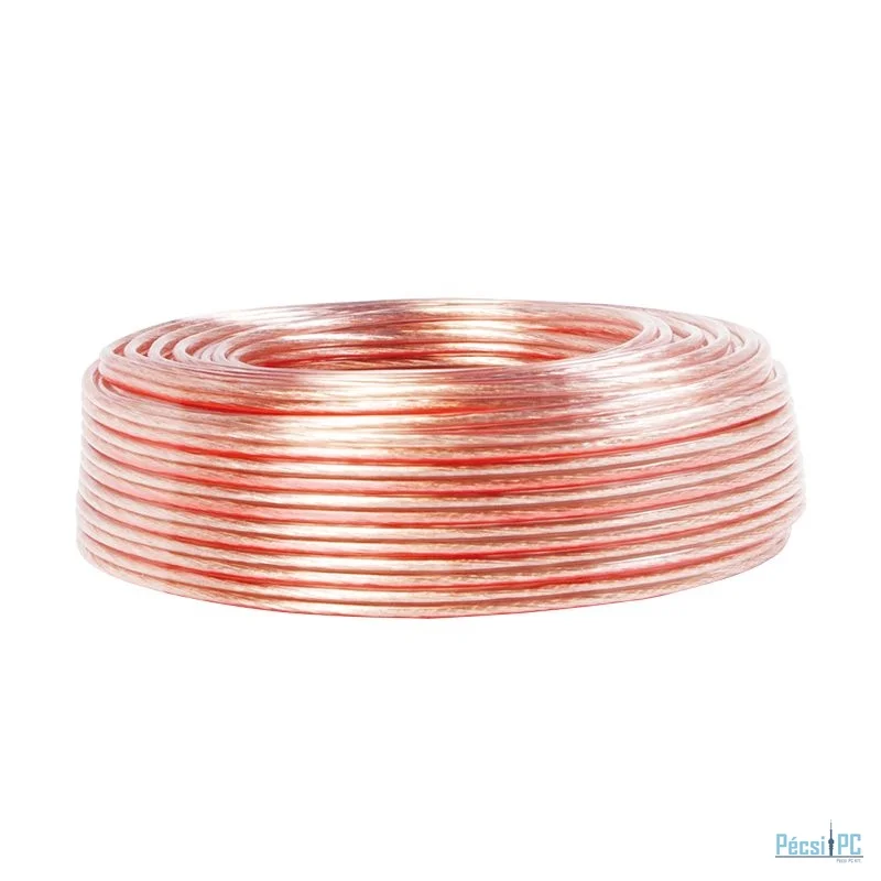 Logilink Audio speaker installation cable 2x1.5mm² 25m Transparent