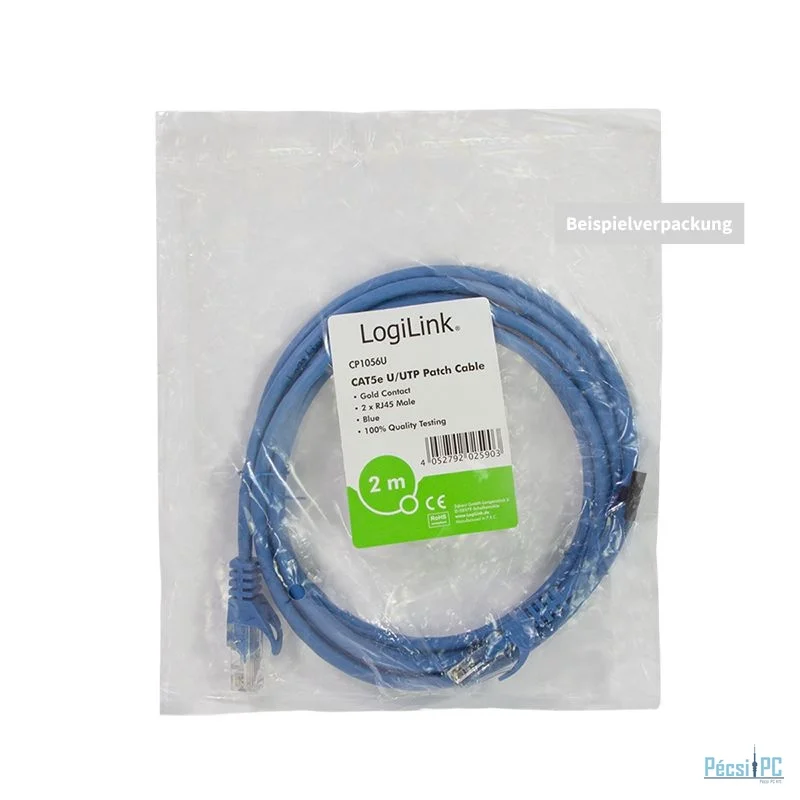 Logilink CAT5e U-UTP Patch Cable 3m Blue