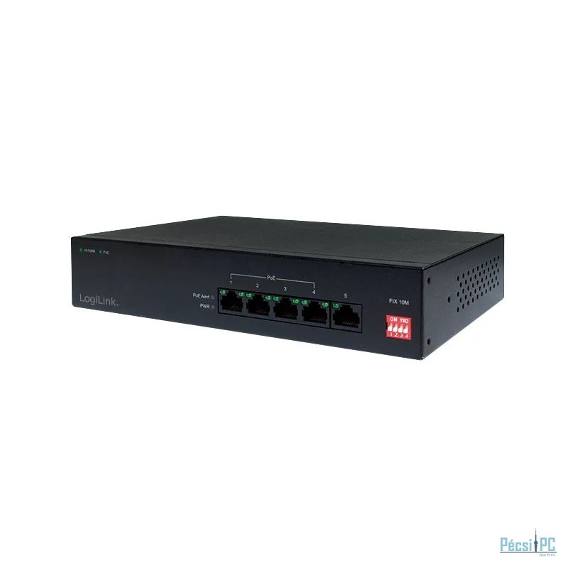 Logilink NS0098 5-Port 10/100M PoE Switch