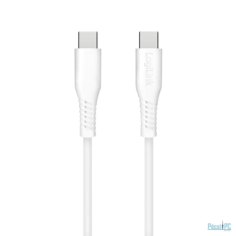Logilink USB 2.0 Type-C C/M - C/M 60W cable 2m White