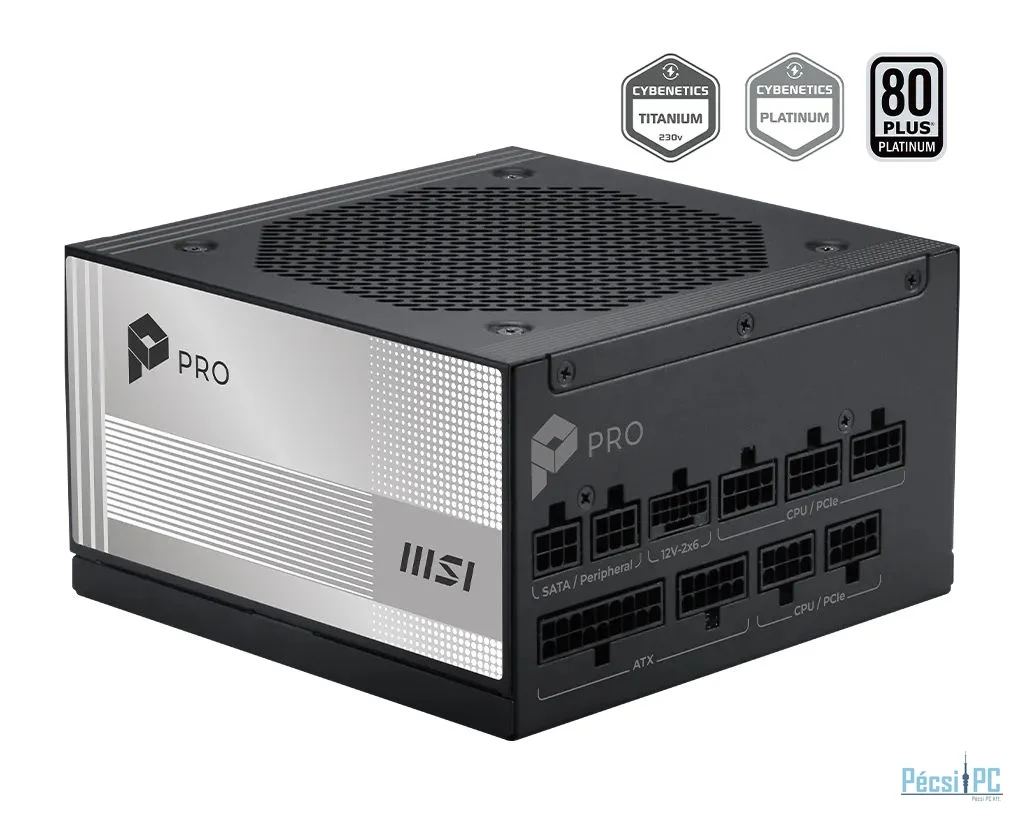 Msi 1000W 80+ Platinum PRO A1000PL PCIE5