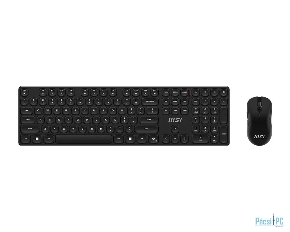 Msi FORGE K210 Wireless Keyboard Combo Black US