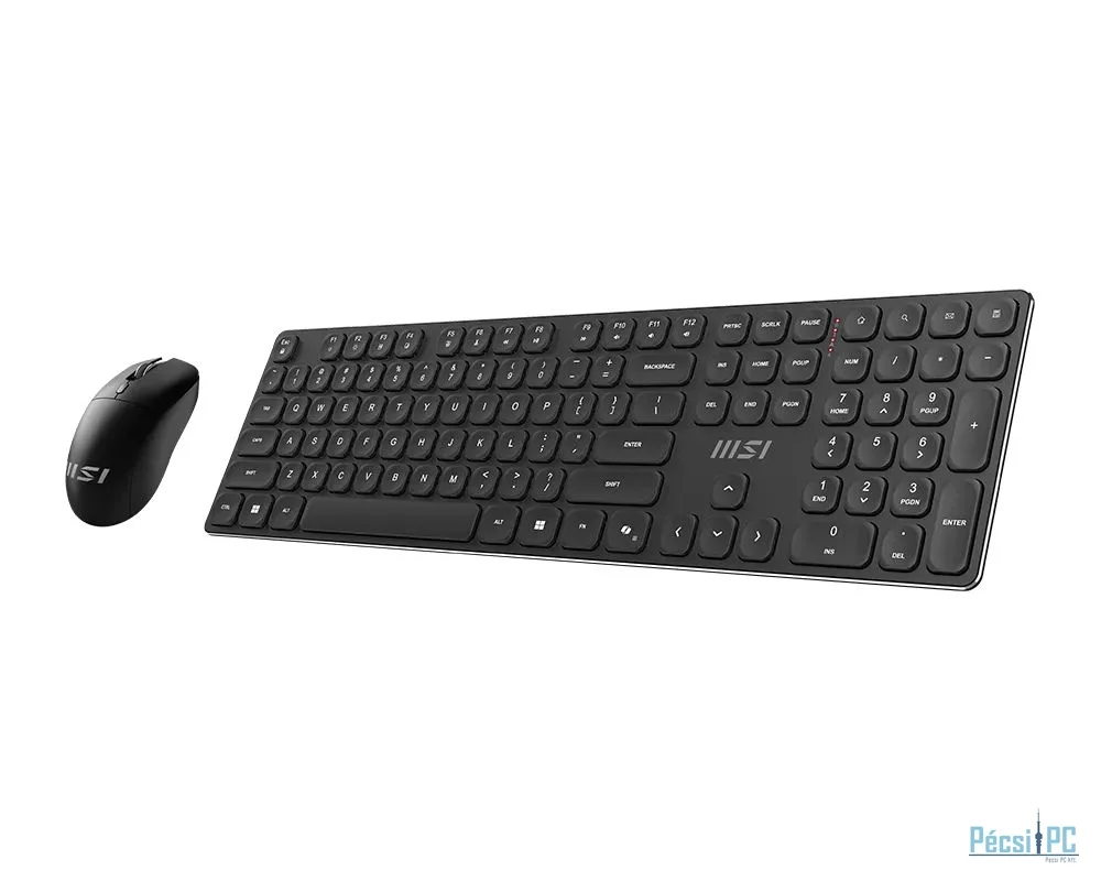 Msi FORGE K210 Wireless Keyboard Combo Black US
