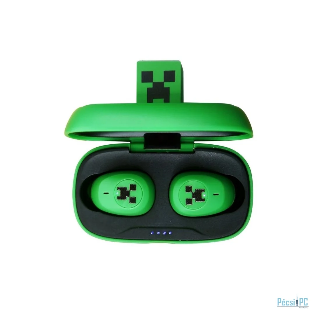 OTL Technologies Minecraft 3D TWS Bluetooth Headset Green