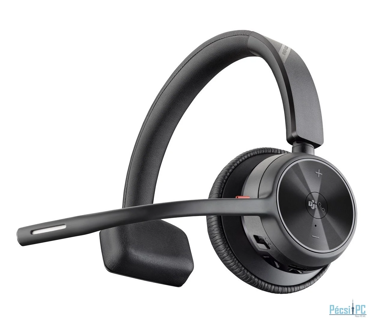 Poly Plantronics Voyager 4310-M UC Bluetooth Headset +BT700 dongle Black