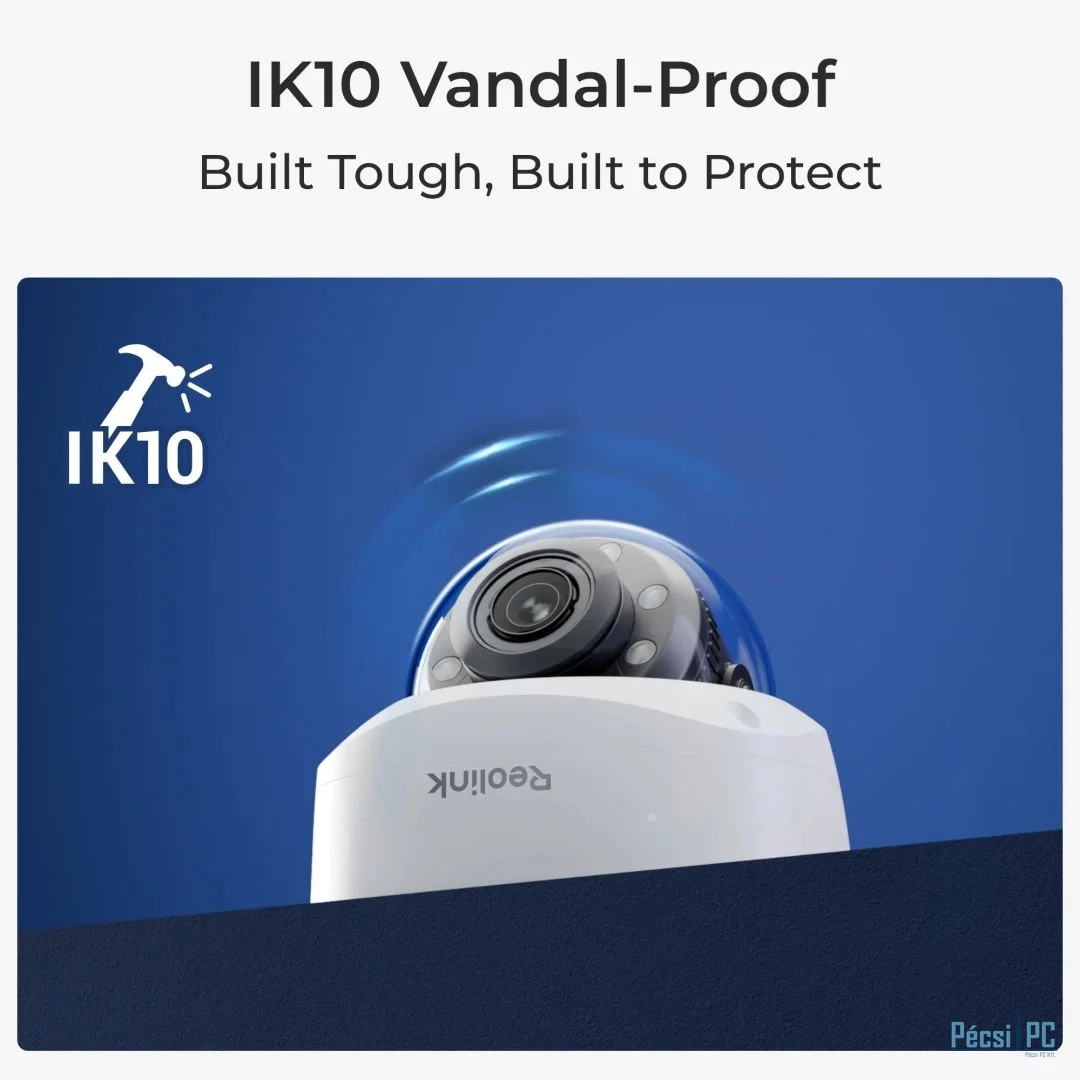 Reolink P437 Smart 4K PoE IK10 Camera