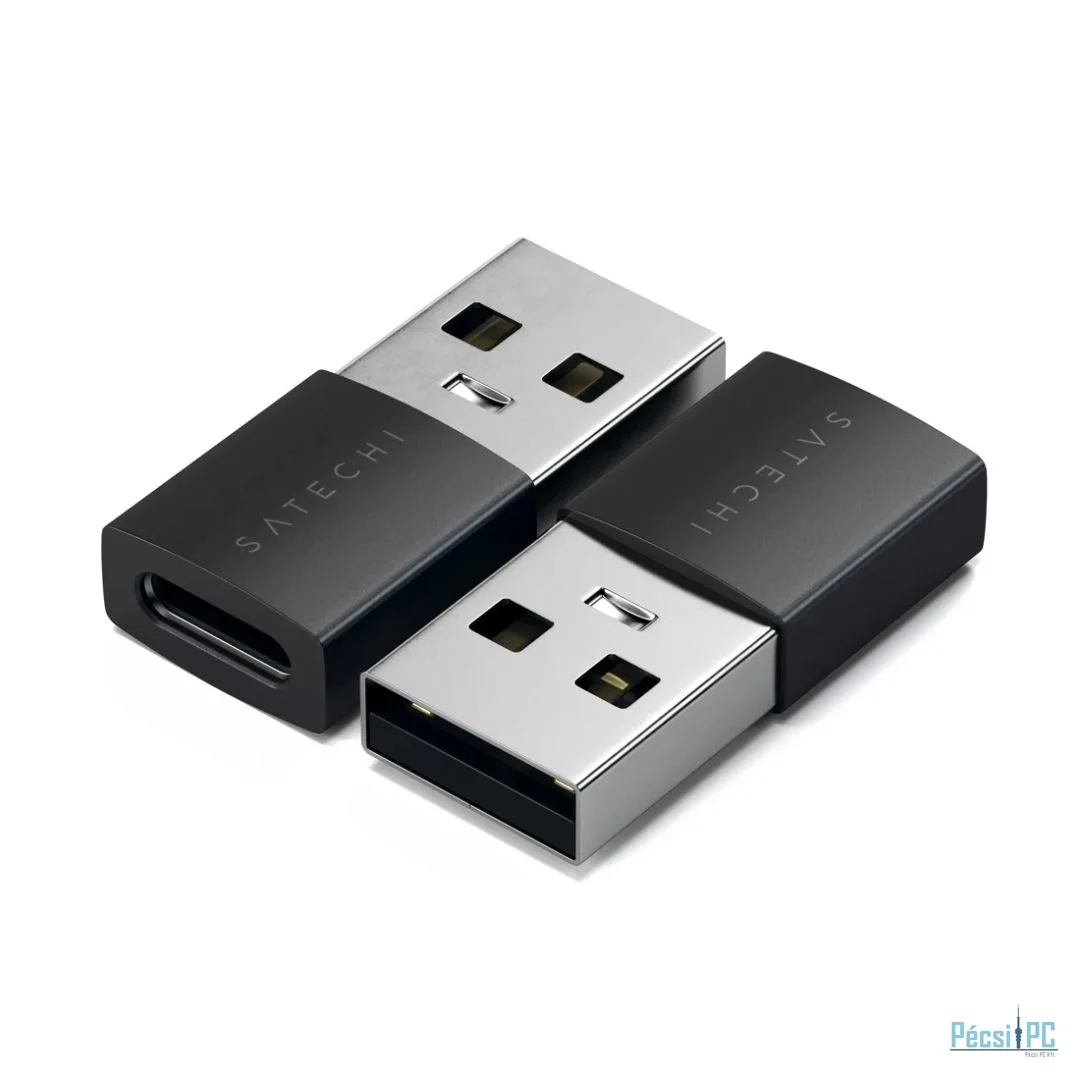 Satechi Type-A to Type-C Adapter Space Black (2 Pack)