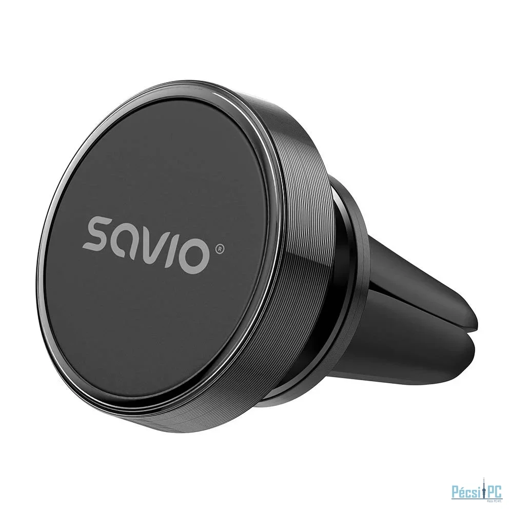 Savio CH-02 Car Magnetic Phone Holder Black