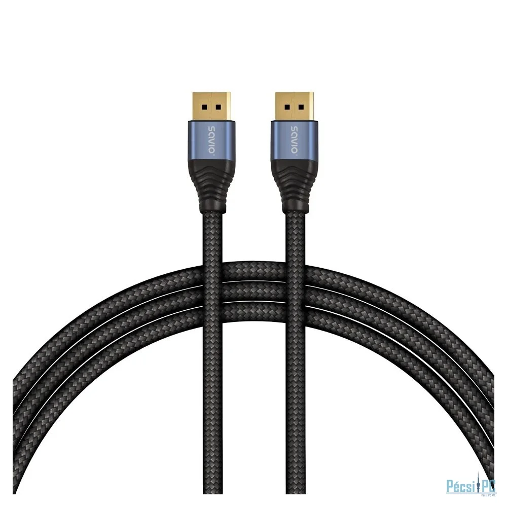 Savio CL-209 DisplayPort 8K cable 1m Black