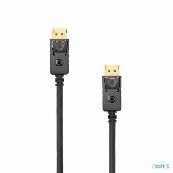 SBOX DP Male - DP Male cable 2m Black