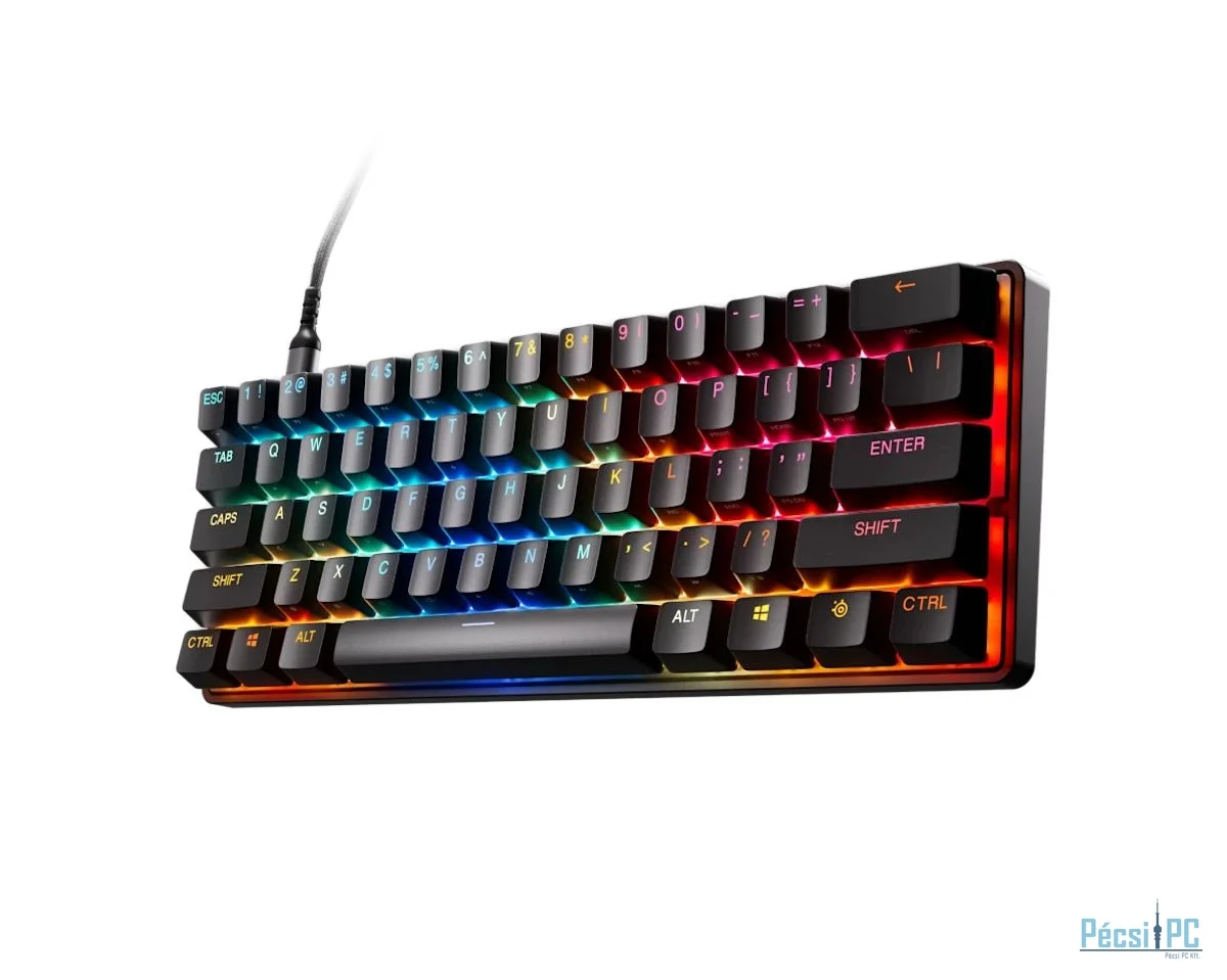 Steelseries Apex 3 TKL Gaming Keyboard Amethiyst Black UK