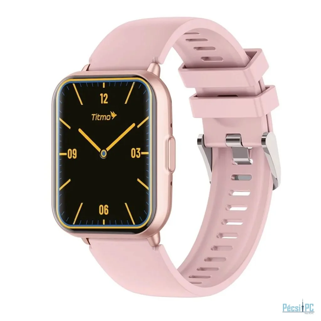 TITMO E-100 Smart Watch Pink