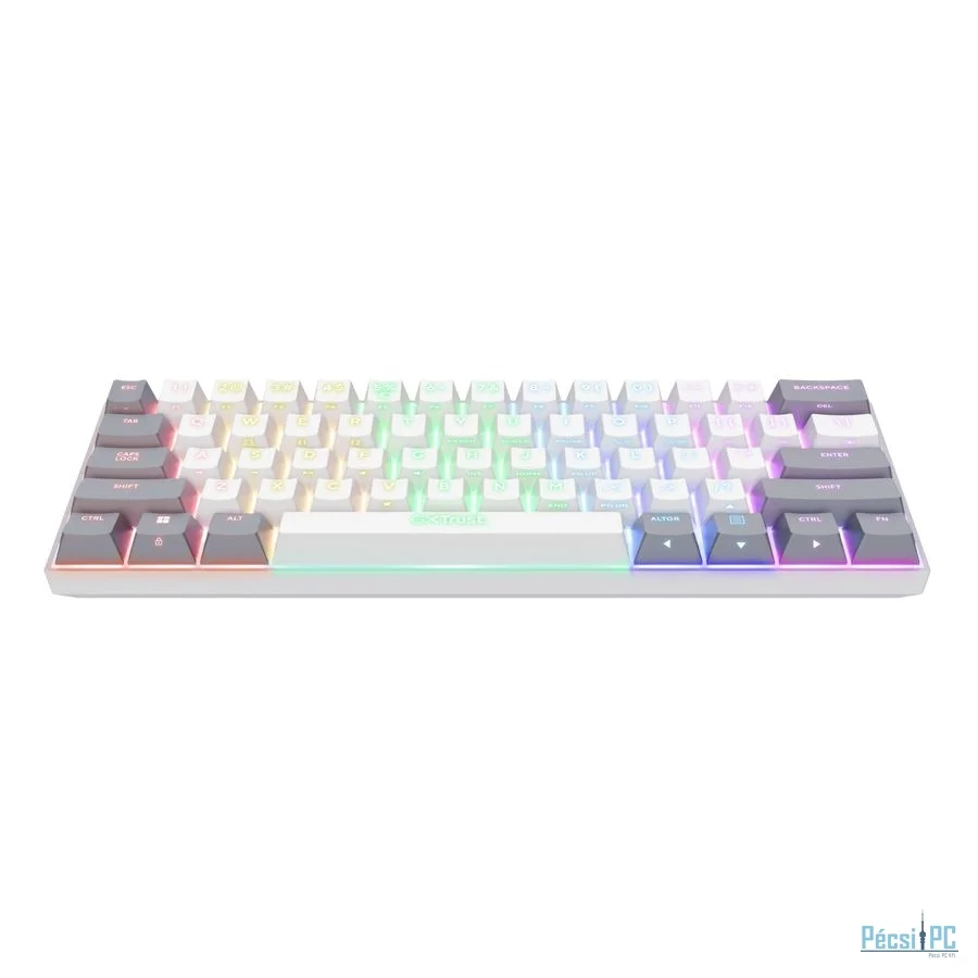 Trust GXT 873 Acira Mechanical Gaming Wireless Keyboard White US