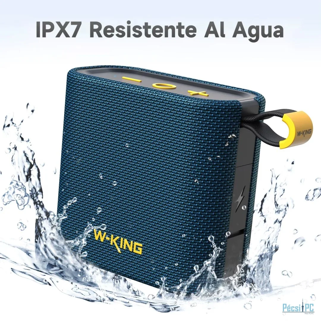W-King D2 Bluetooth Speaker Blue