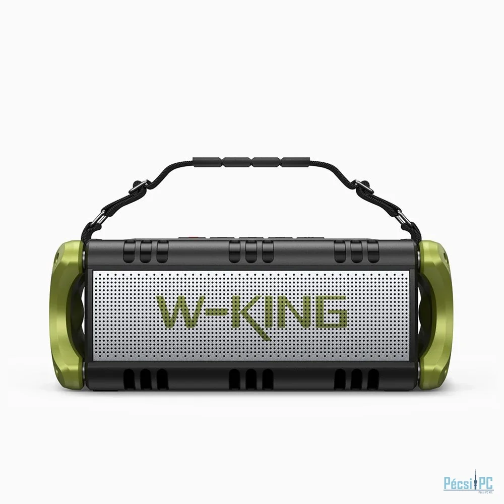 W-King D8 Bluetooth Speaker Black/Green