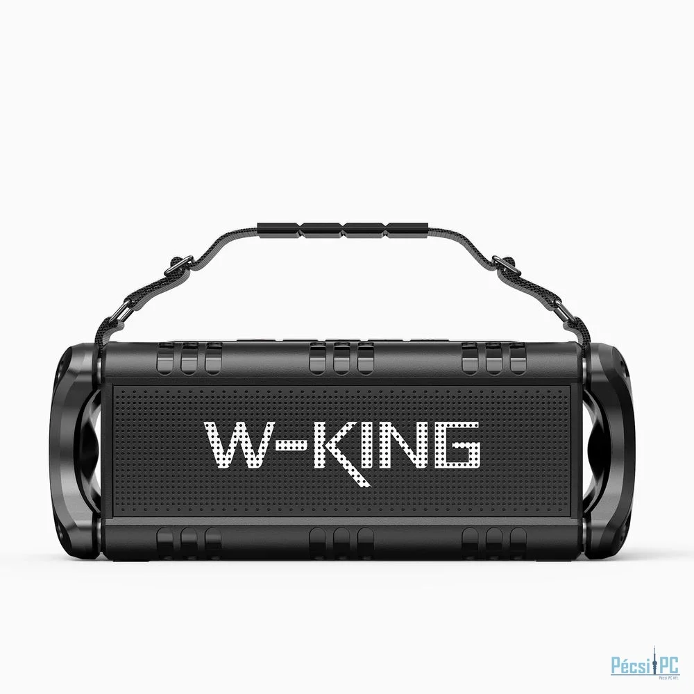 W-King D8 Bluetooth Speaker Black