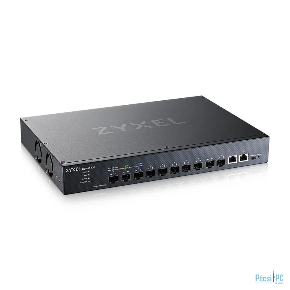 ZyXEL XS1935-12F 12-port 10G Multi-Gigabit Lite-L3 Smart Managed Switch