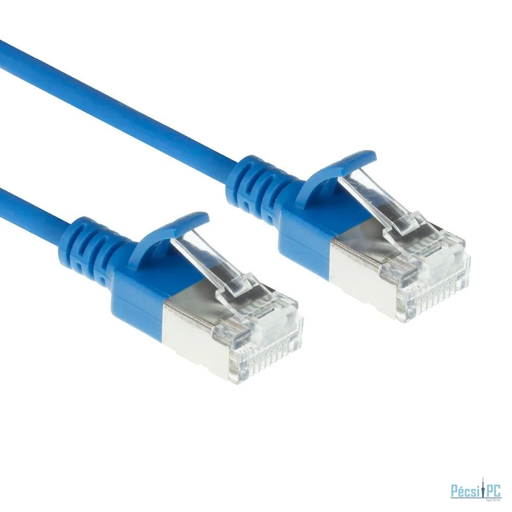 ACT CAT6A S-FTP Patch Cable 3m Blue