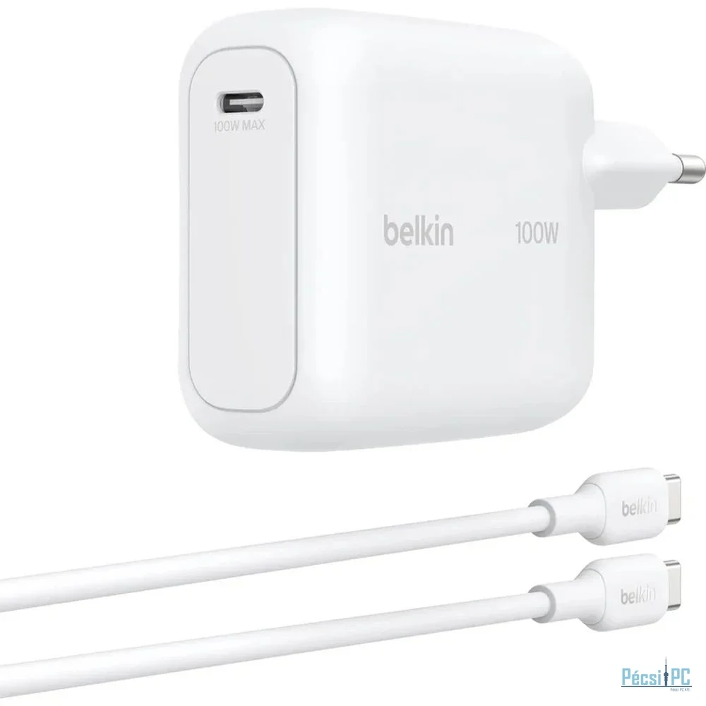 Belkin Boost Charge 100W USB-C GAN Charger 1,5m cable White