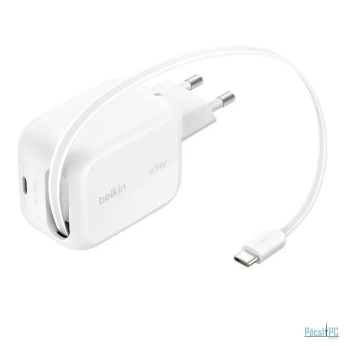 Belkin BoostCharge Pro 45W Dual GaN 1m Cable White