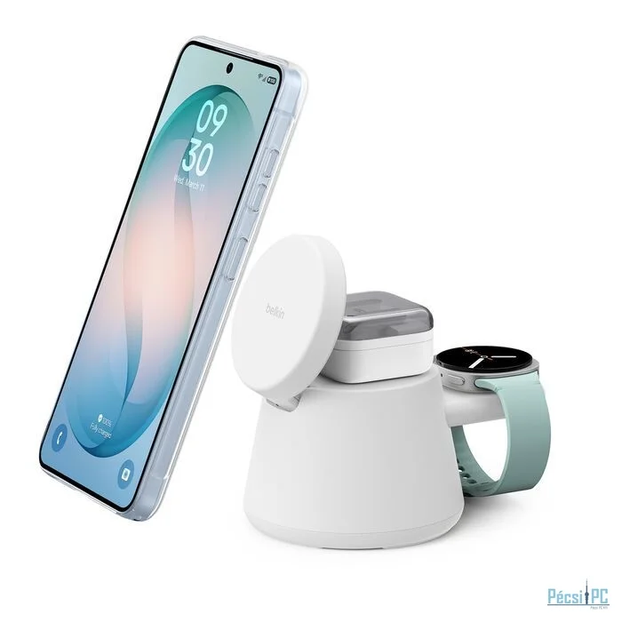 Belkin UltraCharge Modular Charging Dock with Qi2 25W White