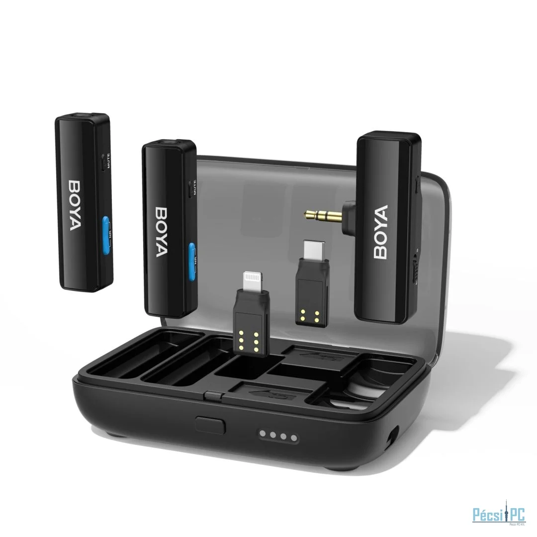 BOYA Boyalink 2TX + 3RX Wireless microphone Black