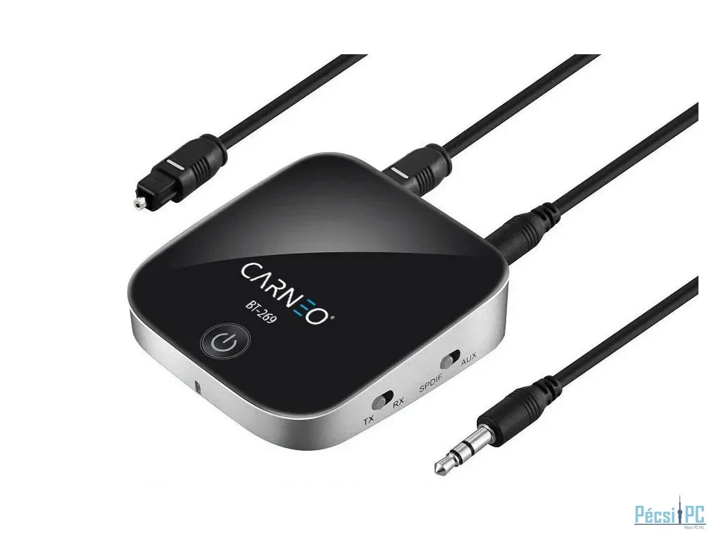 Carneo BT-269 Bluetooth 5.0 Audio adapter Black