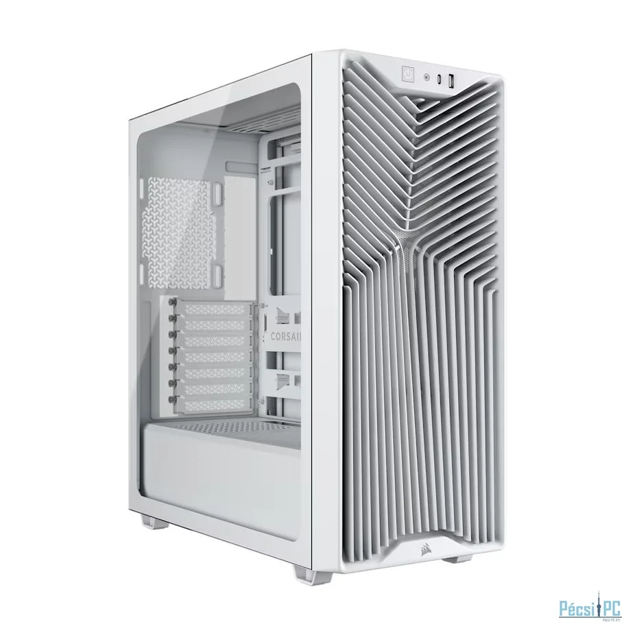 Corsair 3200D RS Tempered Glass White