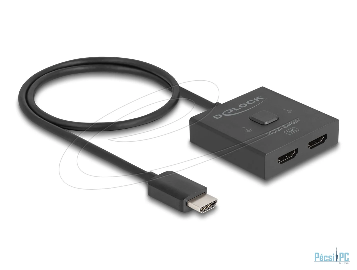 DeLock HDMI Switch 2 to 1 bidirectional 8K