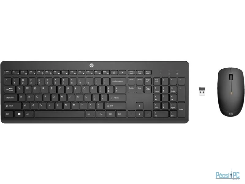 HP 235 Wireless Mouse and Keyboard Combo Black HU