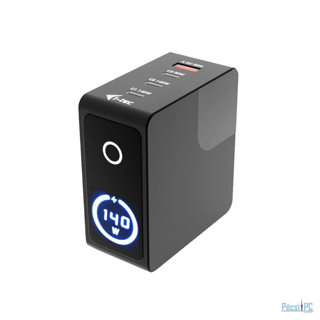 I-TEC 140W Intelligent Multiport USB Charger Black