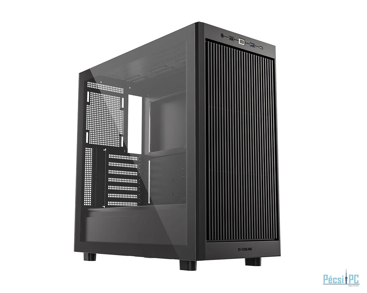 ID-COOLING WARE 510 Tempered Glass Black
