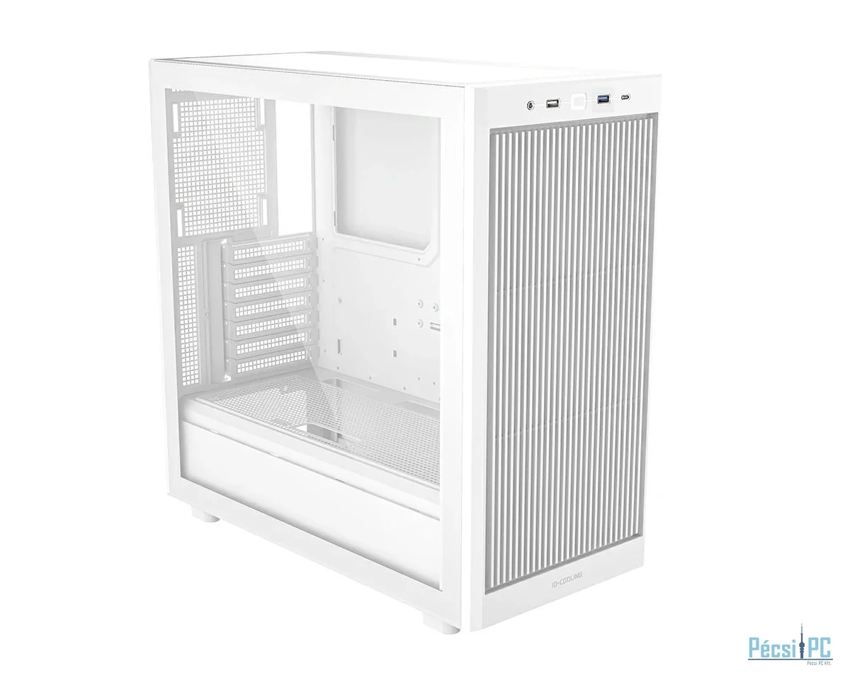 ID-COOLING WARE 510 WH Tempered Glass White